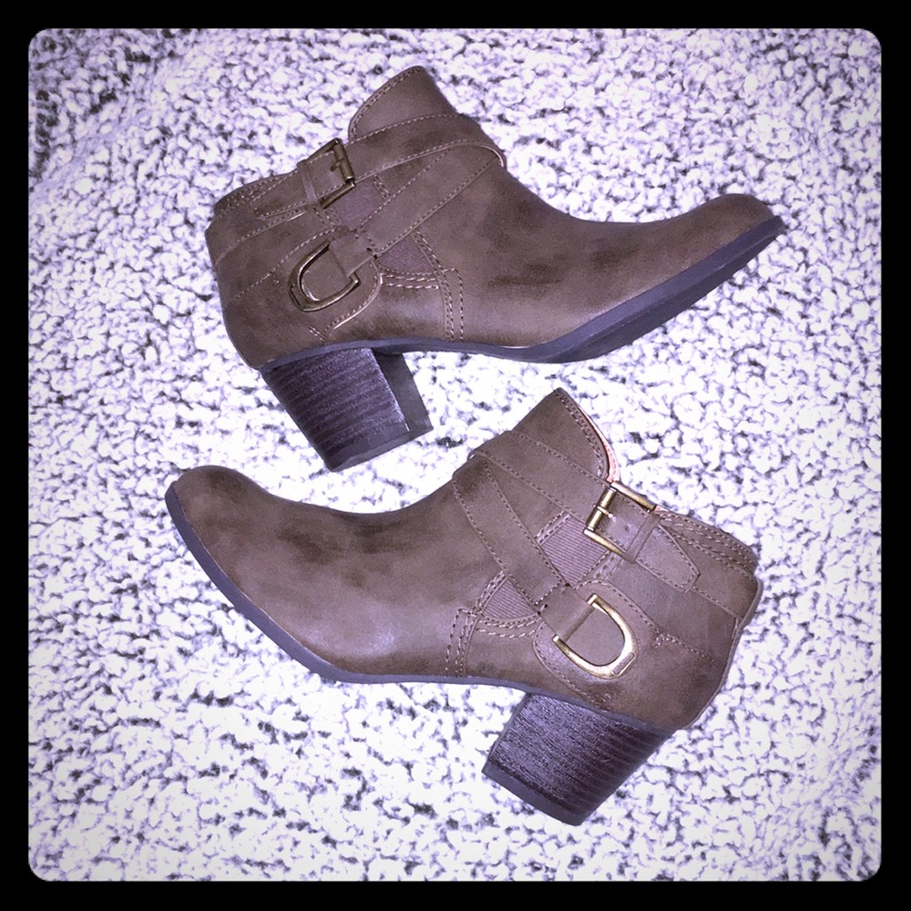 Indigo Ankle Boots Dark Green Size 10M